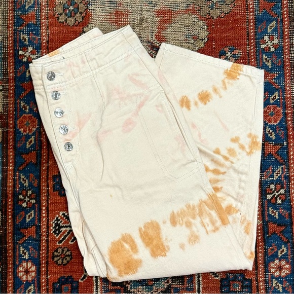 Free People | We the Free | Osaka Tie Dye Relaxed Jeans - Picture 8 of 12